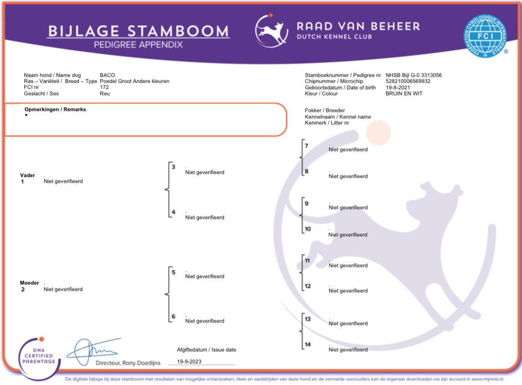 stamboom AK
